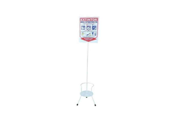 Soporte metálico de piso para extintor de 10-20 lbs - Image 2