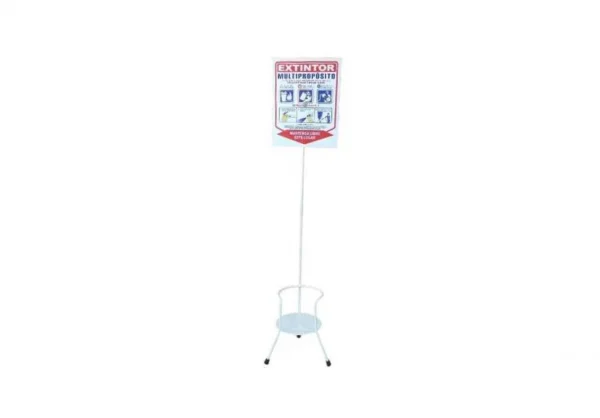 Soporte metálico de piso para extintor de 10-20 lbs - Image 2